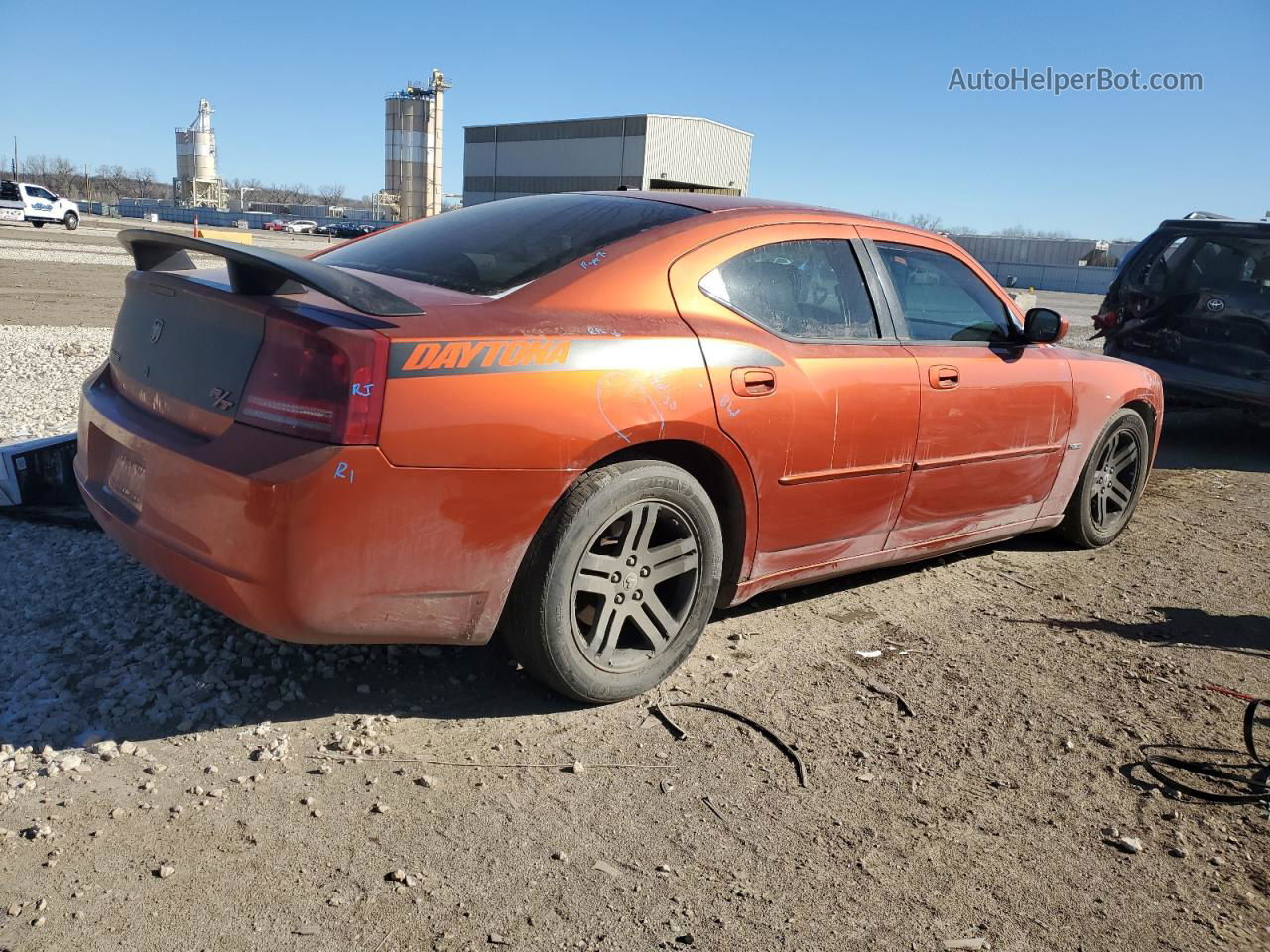 2006 Dodge Charger R/t Orange vin: 2B3KA53H26H279770