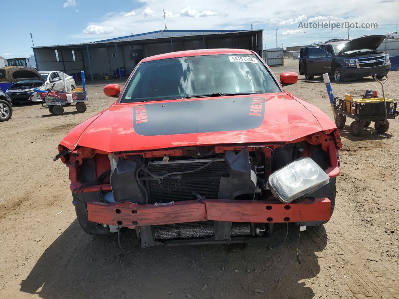 2006 Dodge Charger R/t Red vin: 2B3KA53H26H500378