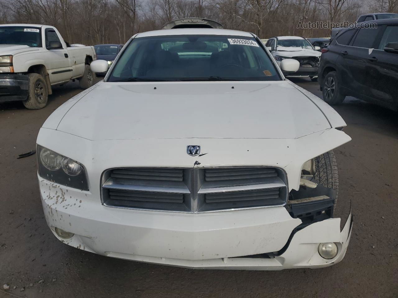 2006 Dodge Charger R/t White vin: 2B3KA53H36H163221