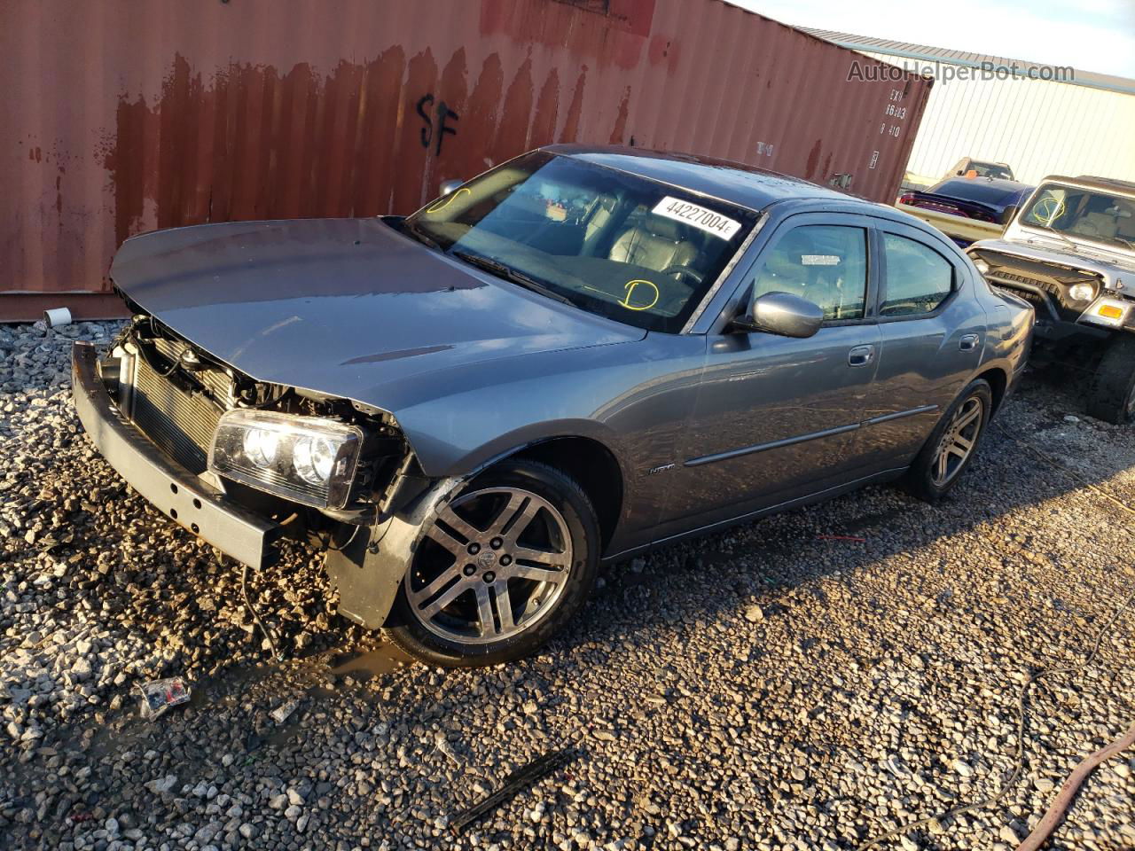 2006 Dodge Charger R/t Gray vin: 2B3KA53H36H323002