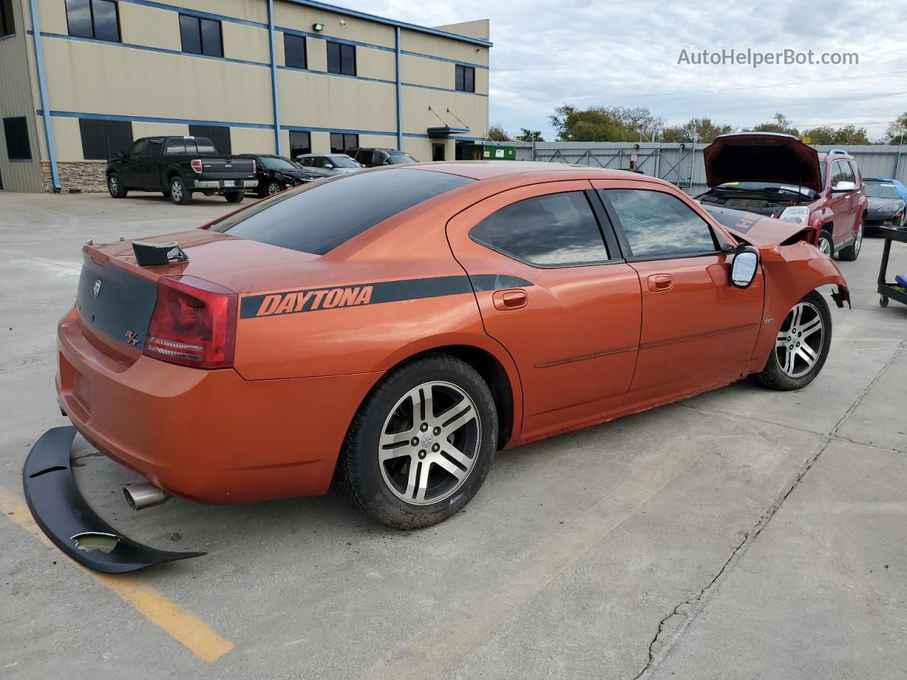 2006 Dodge Charger R/t Оранжевый vin: 2B3KA53H46H227833