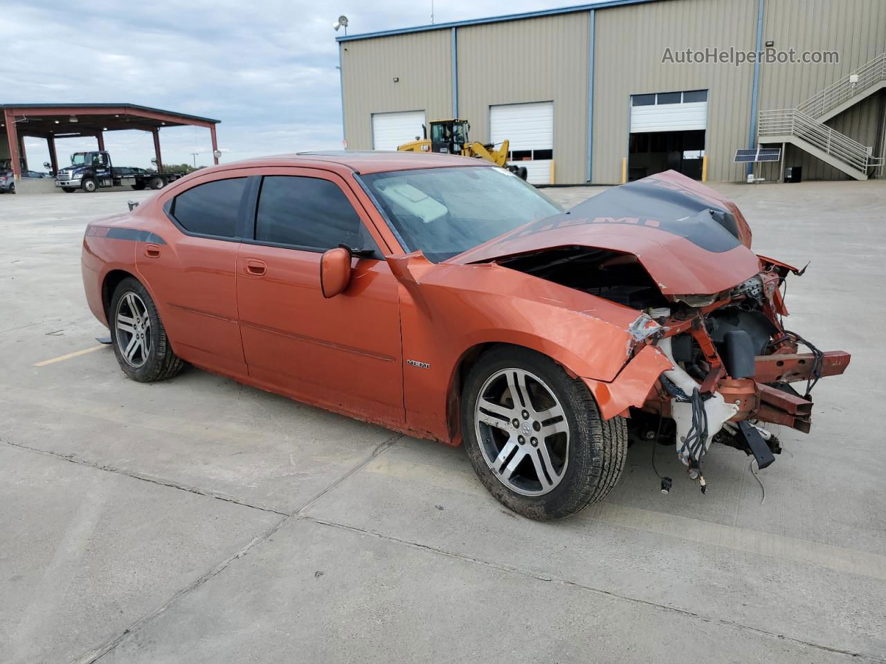 2006 Dodge Charger R/t Оранжевый vin: 2B3KA53H46H227833