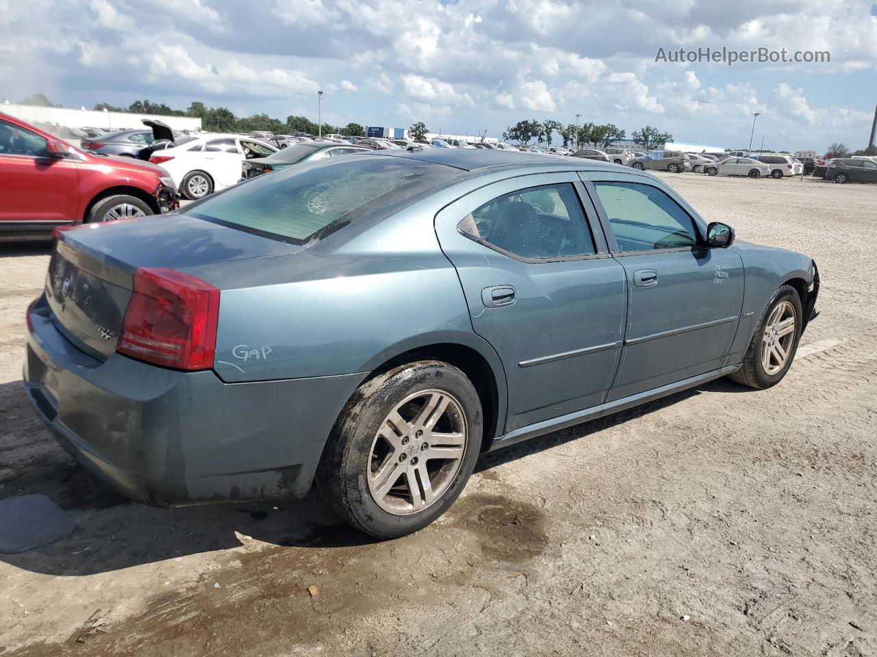 2006 Dodge Charger R/t Teal vin: 2B3KA53H46H255647