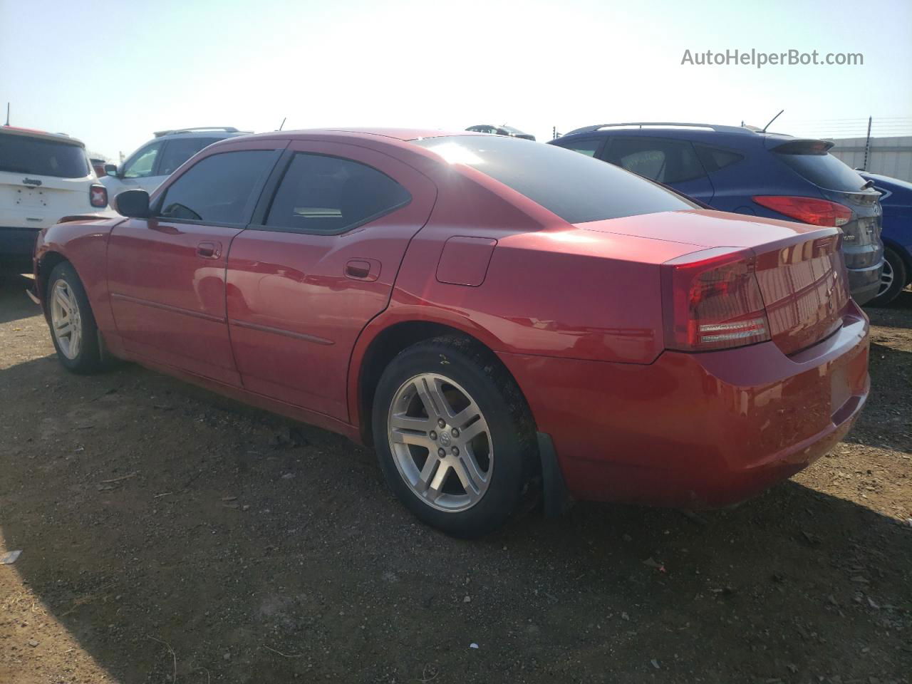 2006 Dodge Charger R/t Красный vin: 2B3KA53H46H261223