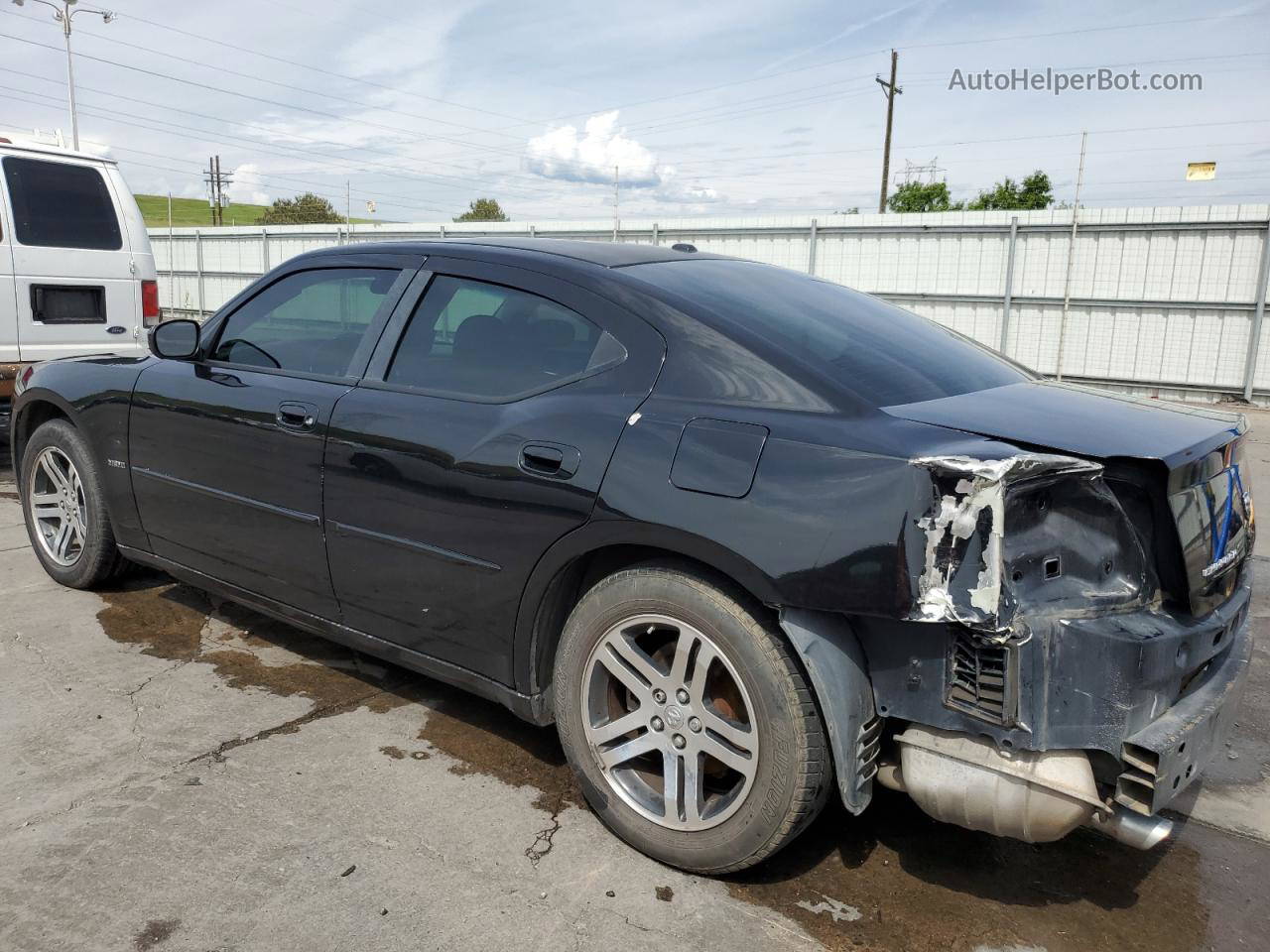 2006 Dodge Charger R/t Black vin: 2B3KA53H46H442211