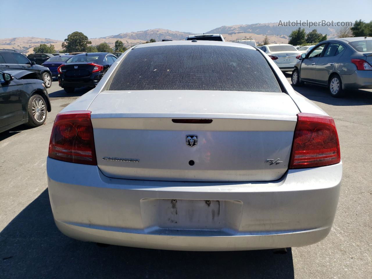 2006 Dodge Charger R/t Silver vin: 2B3KA53H56H437129