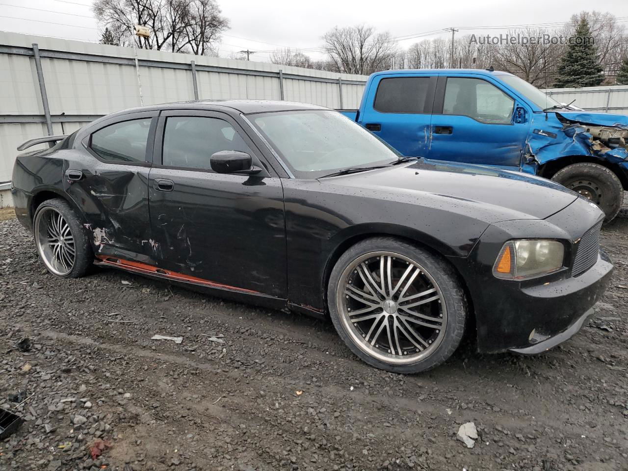 2006 Dodge Charger R/t Black vin: 2B3KA53H66H289122