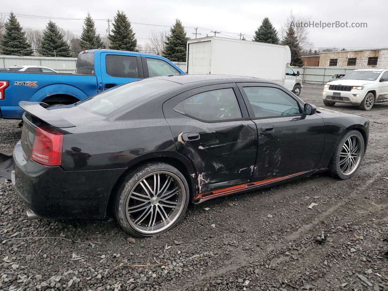 2006 Dodge Charger R/t Black vin: 2B3KA53H66H289122