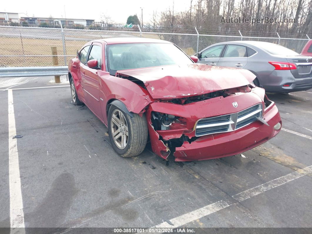 2006 Dodge Charger Rt Красный vin: 2B3KA53H76H302850