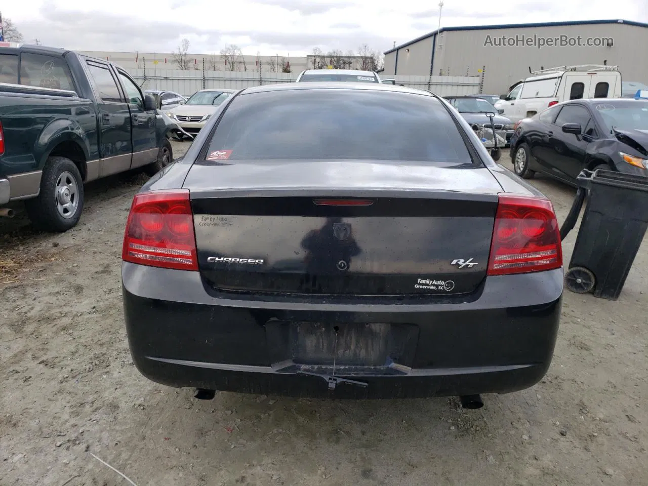 2006 Dodge Charger R/t Black vin: 2B3KA53H76H493119