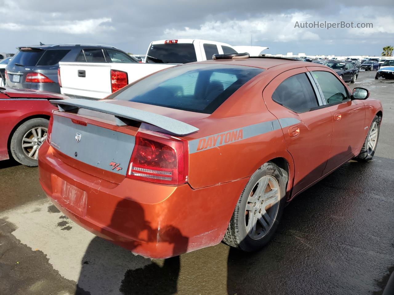 2006 Dodge Charger R/t Orange vin: 2B3KA53H96H288918