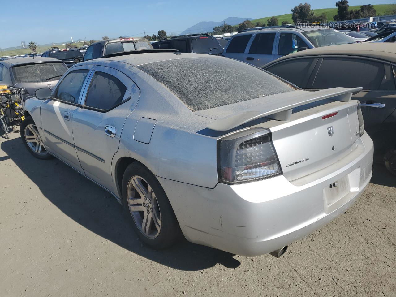 2006 Dodge Charger R/t Серый vin: 2B3KA53H96H302574