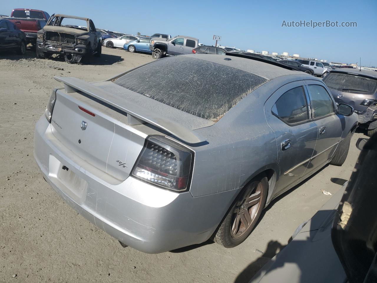 2006 Dodge Charger R/t Gray vin: 2B3KA53H96H302574