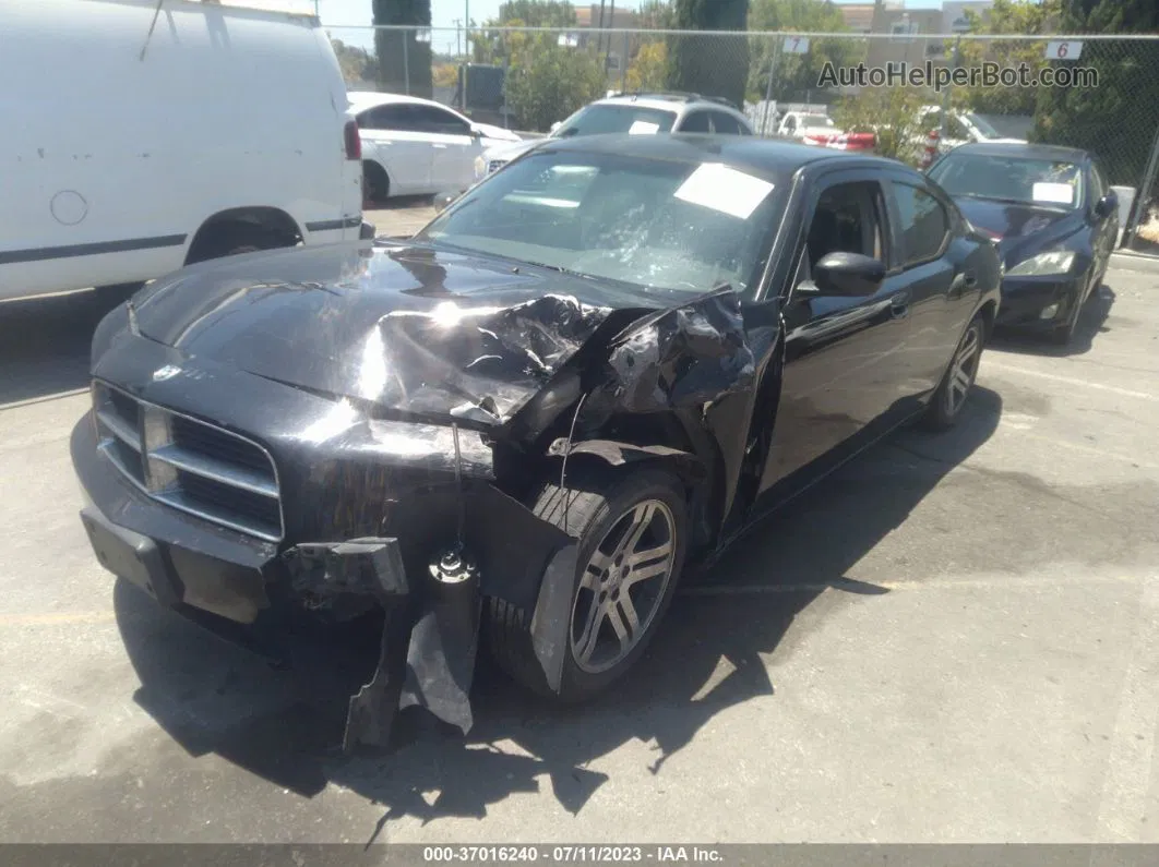 2006 Dodge Charger R/t Black vin: 2B3KA53HX6H304687