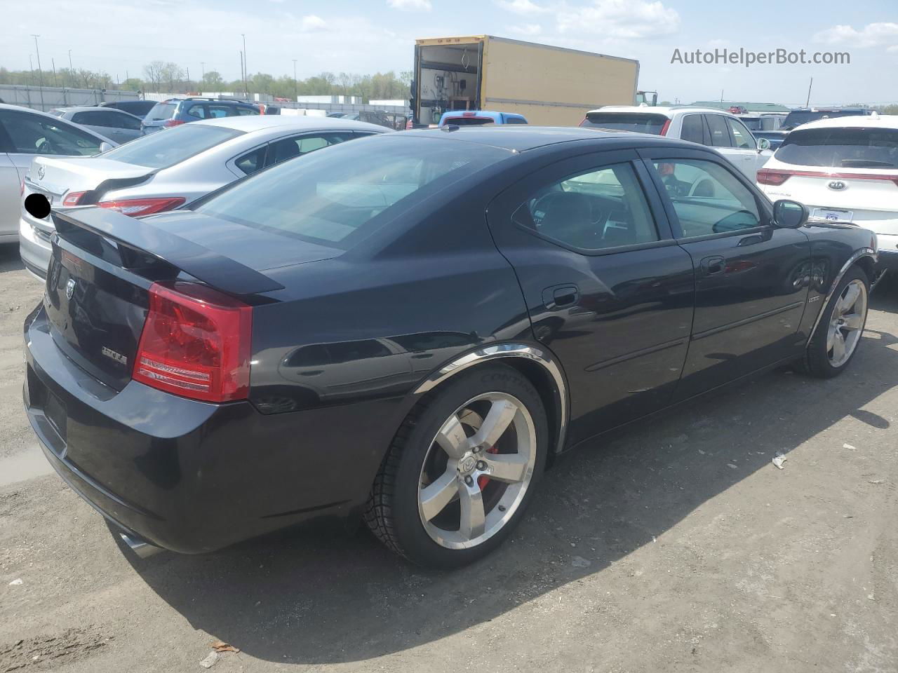 2006 Dodge Charger Srt-8 Black vin: 2B3KA73W56H369196