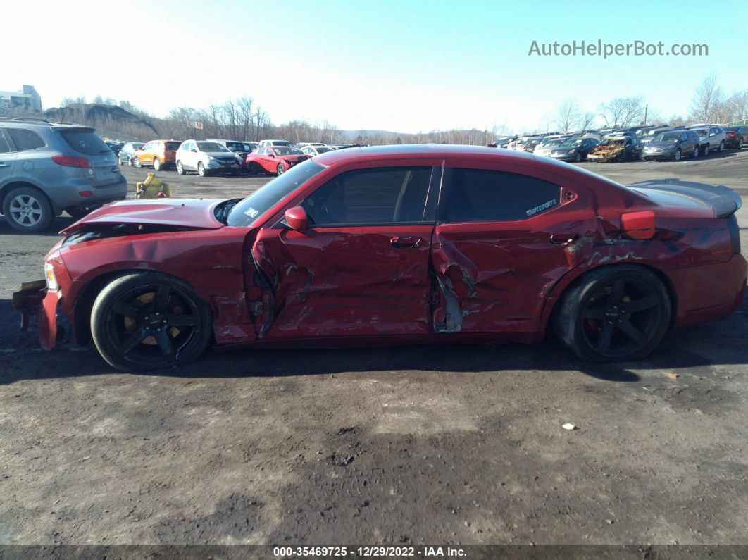 2006 Dodge Charger Srt8 Red vin: 2B3KA73W86H287737