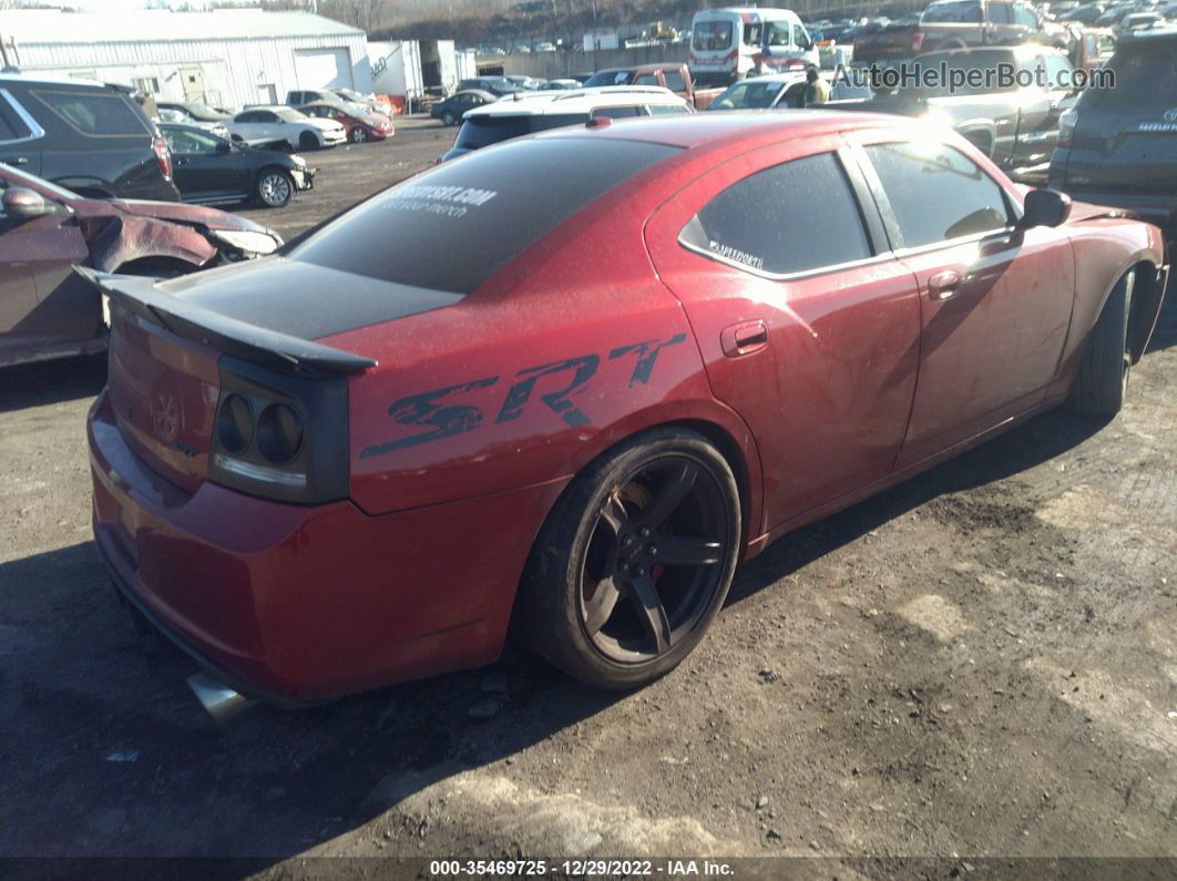 2006 Dodge Charger Srt8 Red vin: 2B3KA73W86H287737