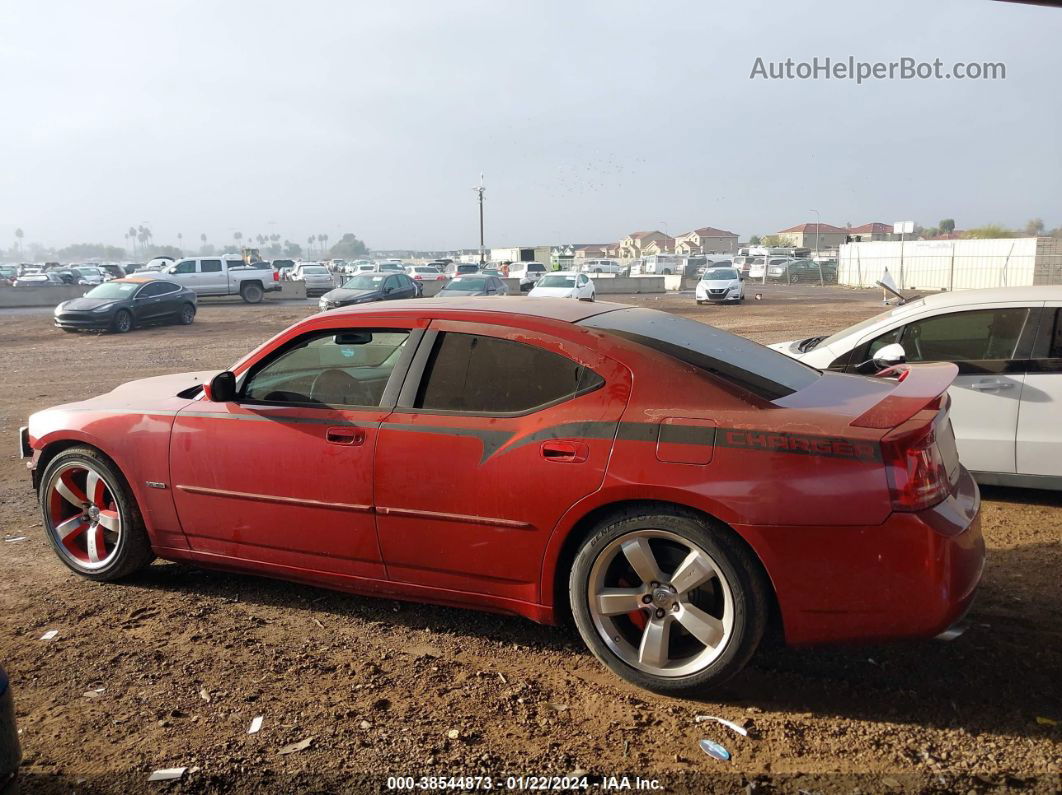 2006 Dodge Charger Srt8 Maroon vin: 2B3KA73W96H337982