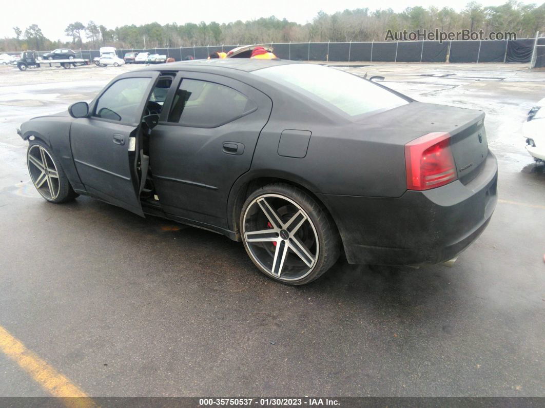 2006 Dodge Charger Srt8 Black vin: 2B3KA73W96H374580