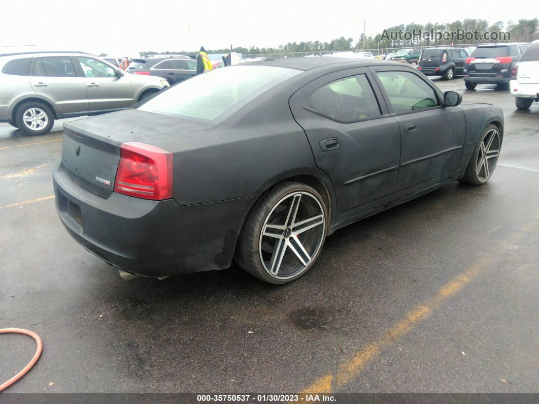 2006 Dodge Charger Srt8 Black vin: 2B3KA73W96H374580