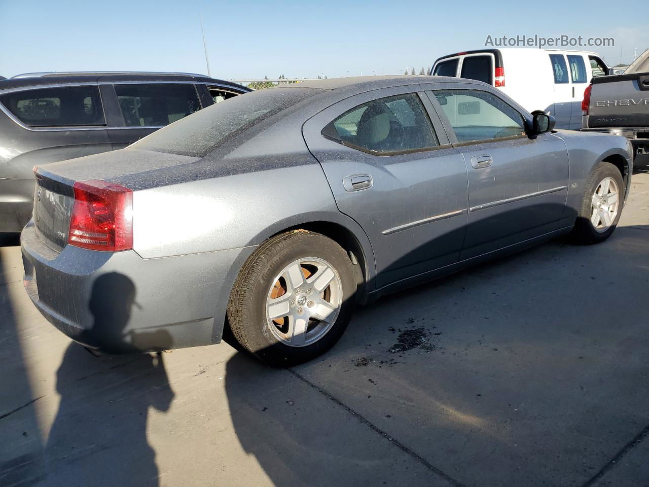 2006 Dodge Charger Se Silver vin: 2B3LA43G46H439590