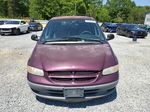 2000 Dodge Grand Caravan  Maroon vin: 2B4GP243XYR665819