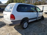 2000 Dodge Grand Caravan Se White vin: 2B4GP4432YR635810