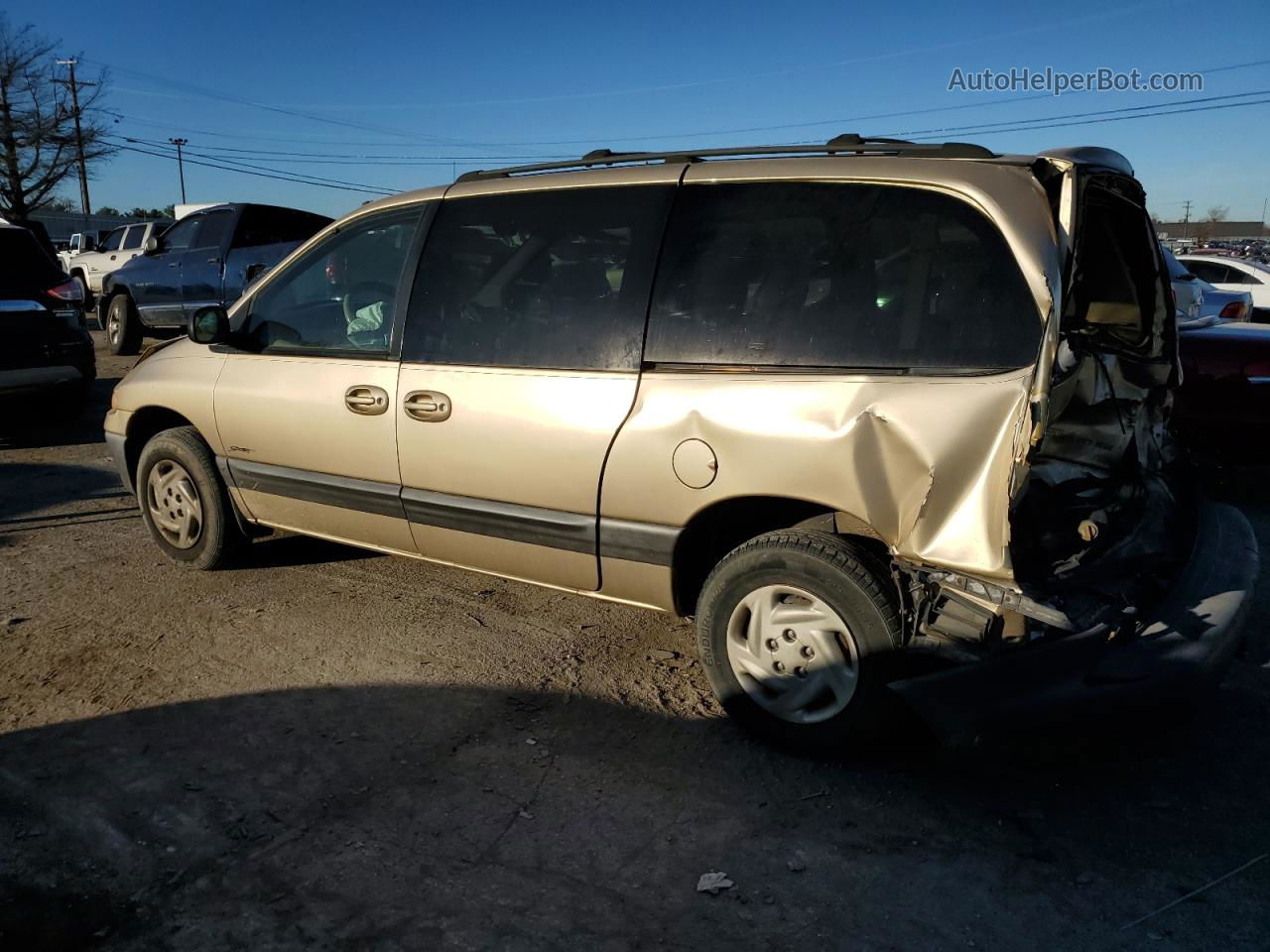 2000 Dodge Grand Caravan Se Золотой vin: 2B4GP4434YR691912