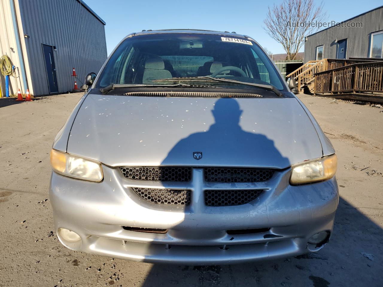 2000 Dodge Grand Caravan Se Silver vin: 2B4GP44G0YR534610