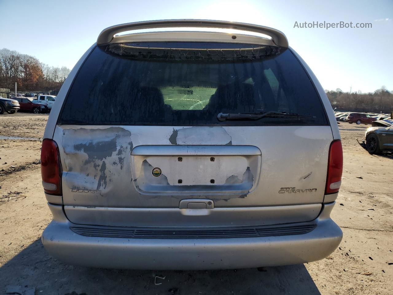 2000 Dodge Grand Caravan Se Silver vin: 2B4GP44G0YR534610