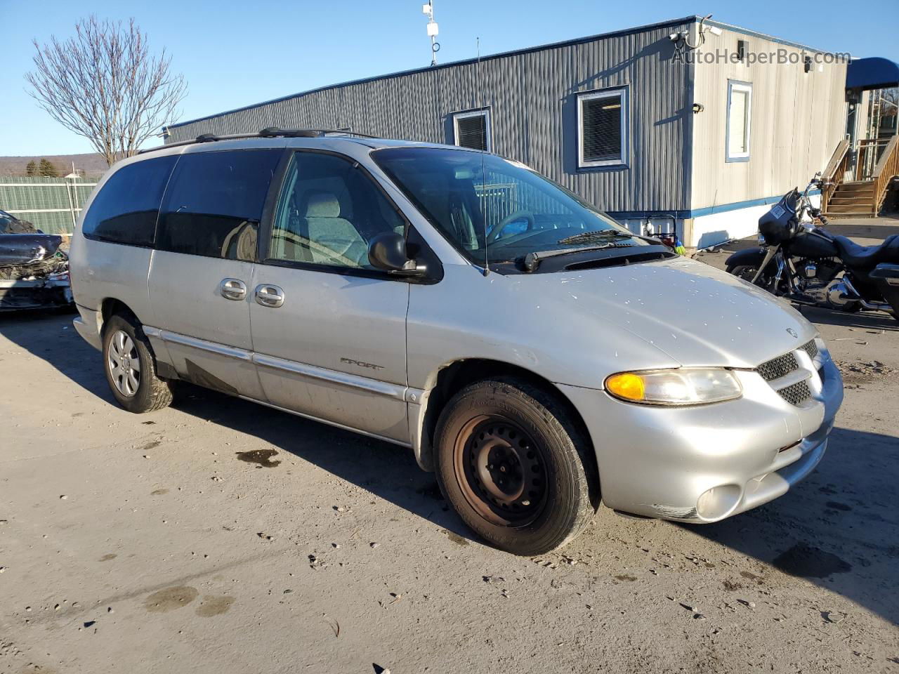 2000 Dodge Grand Caravan Se Silver vin: 2B4GP44G0YR534610