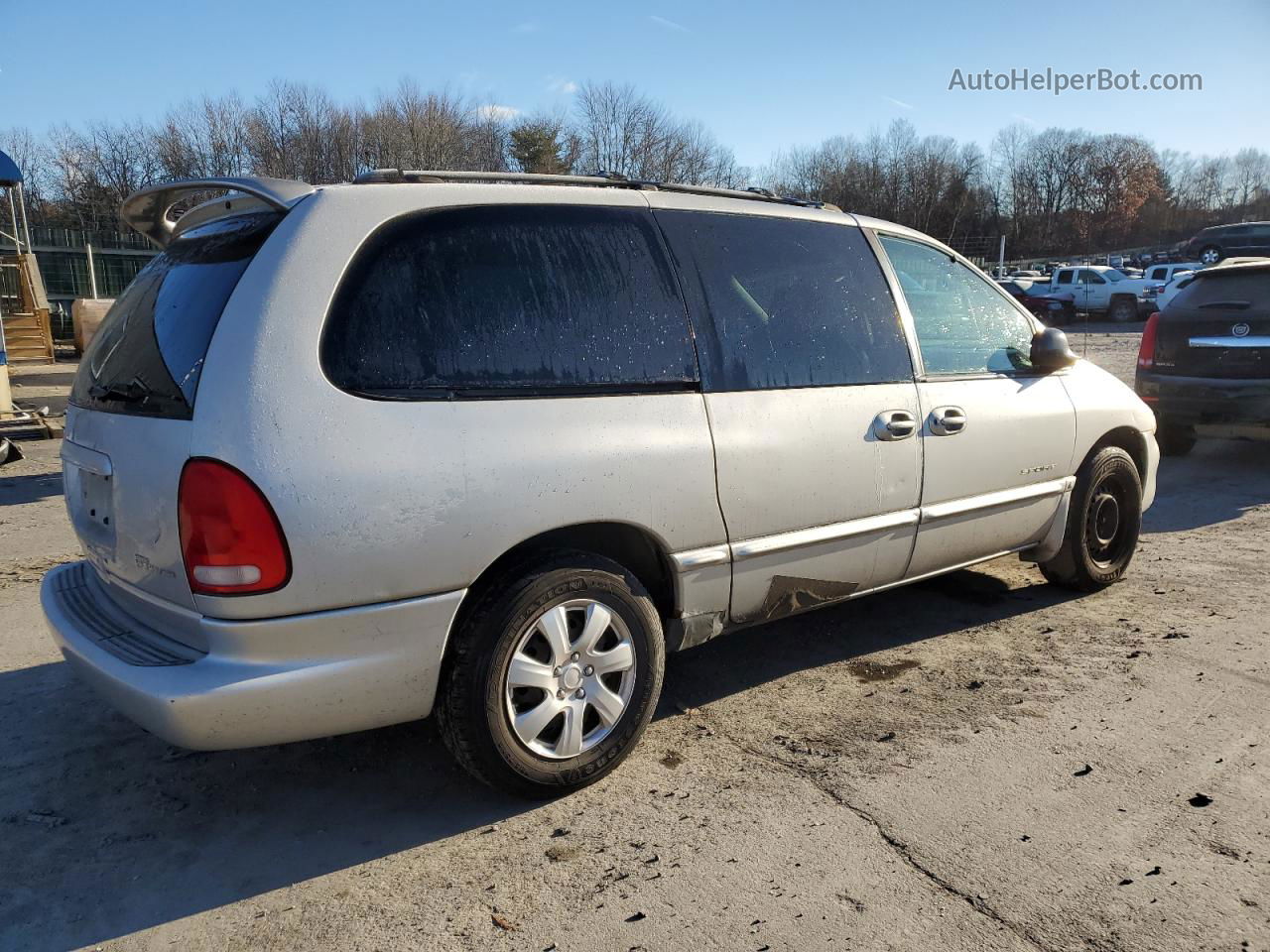 2000 Dodge Grand Caravan Se Silver vin: 2B4GP44G0YR534610