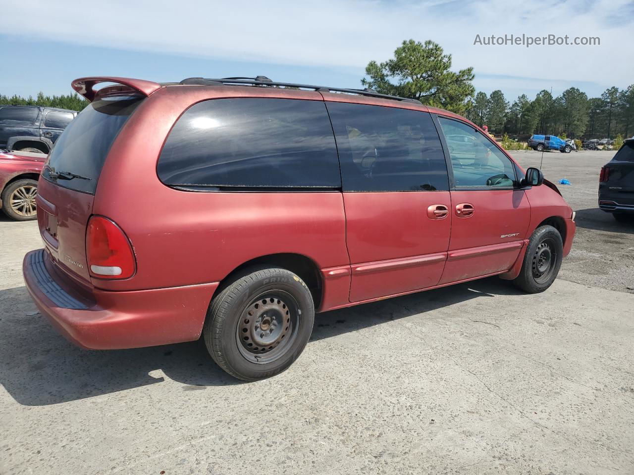 2000 Dodge Grand Caravan Se Бордовый vin: 2B4GP44G2YR631307