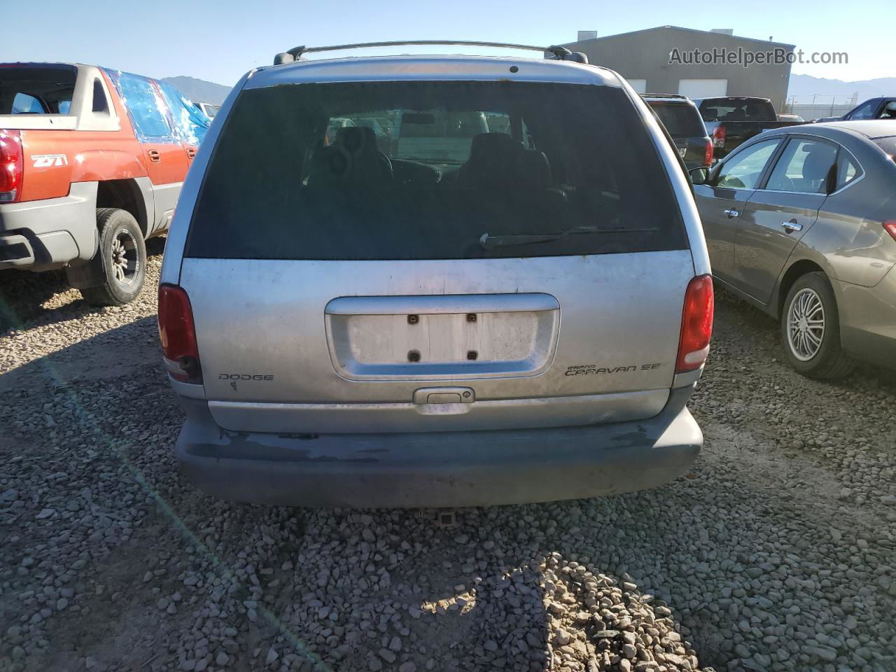 2000 Dodge Grand Caravan Se Gray vin: 2B4GP44G2YR633476