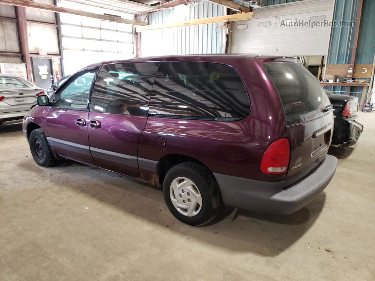 2000 Dodge Grand Caravan Se Purple vin: 2B4GP44G4YR755532