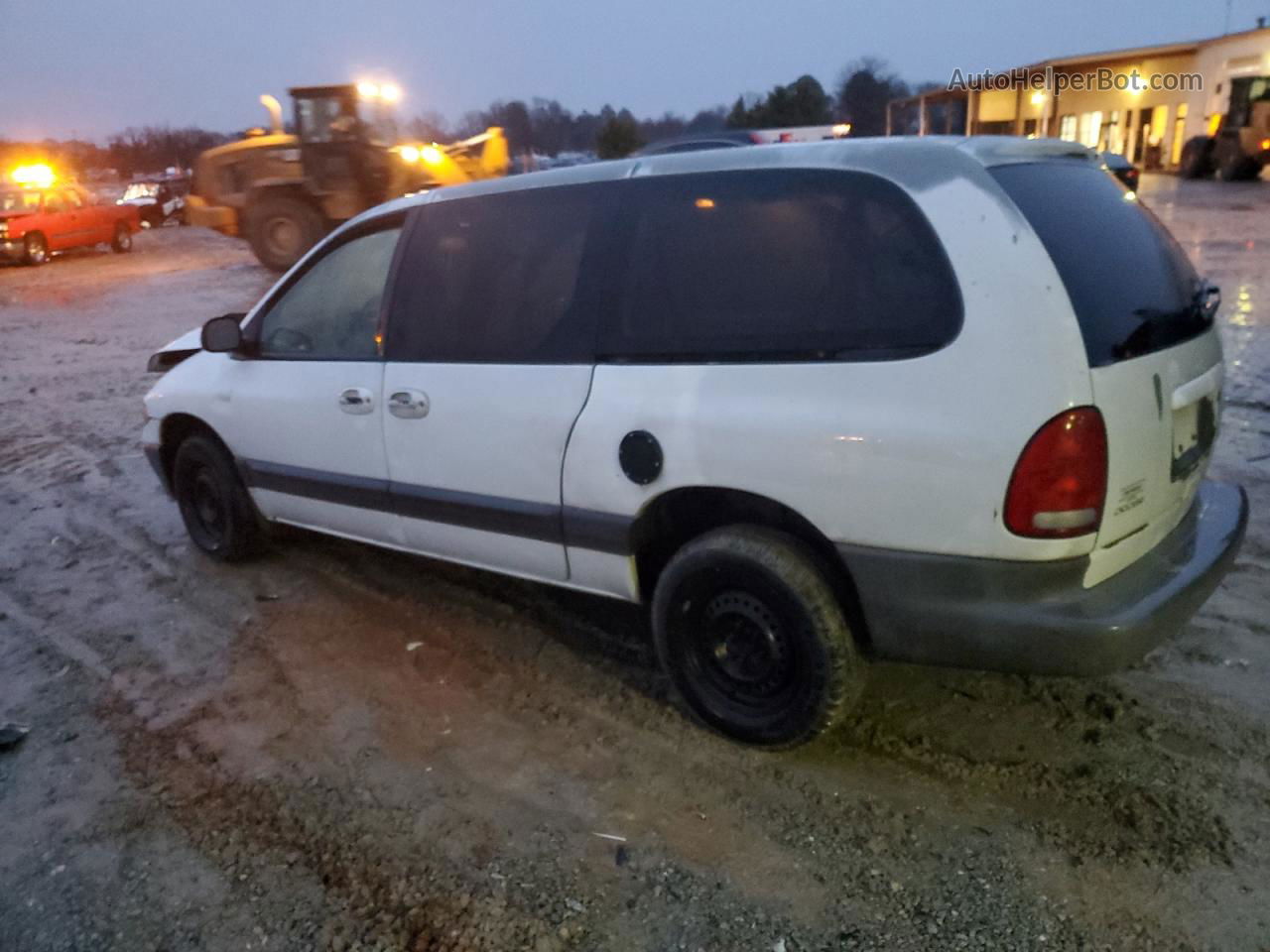 2000 Dodge Grand Caravan Se White vin: 2B4GP44G6YR593547