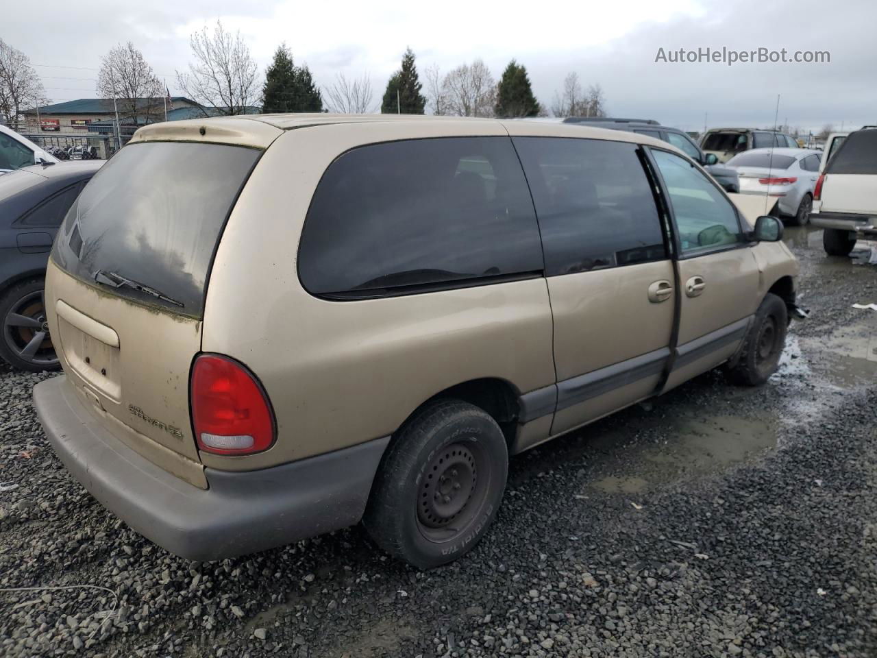 2000 Dodge Grand Caravan Se Beige vin: 2B4GP44G7YR662407