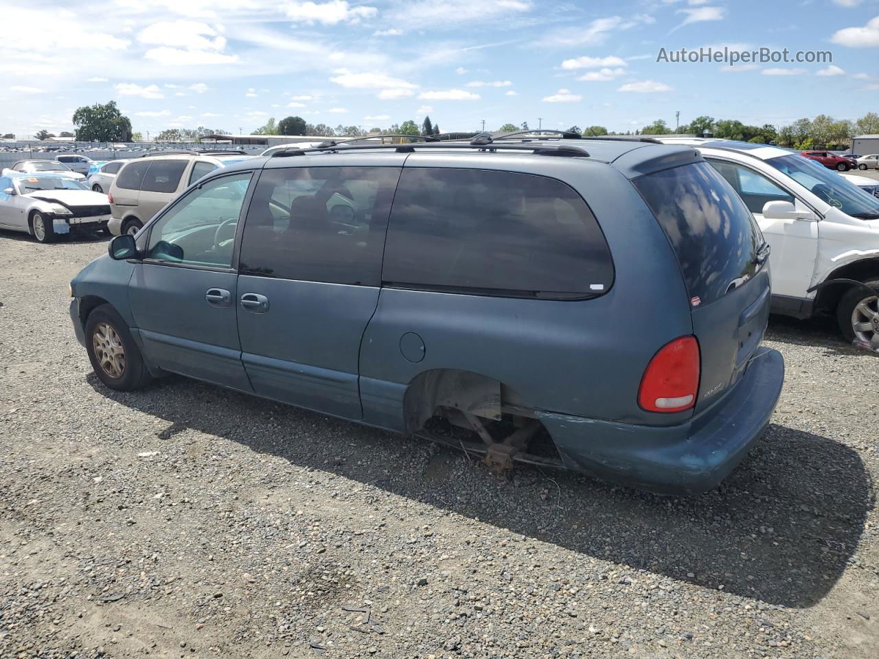 2000 Dodge Grand Caravan Se Teal vin: 2B4GP44R6YR628587