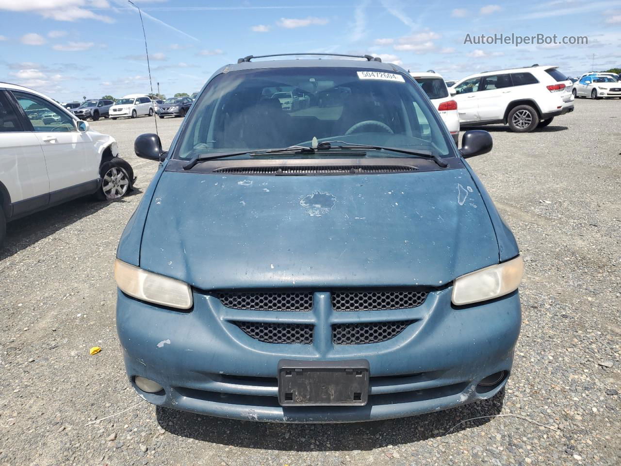 2000 Dodge Grand Caravan Se Teal vin: 2B4GP44R6YR628587