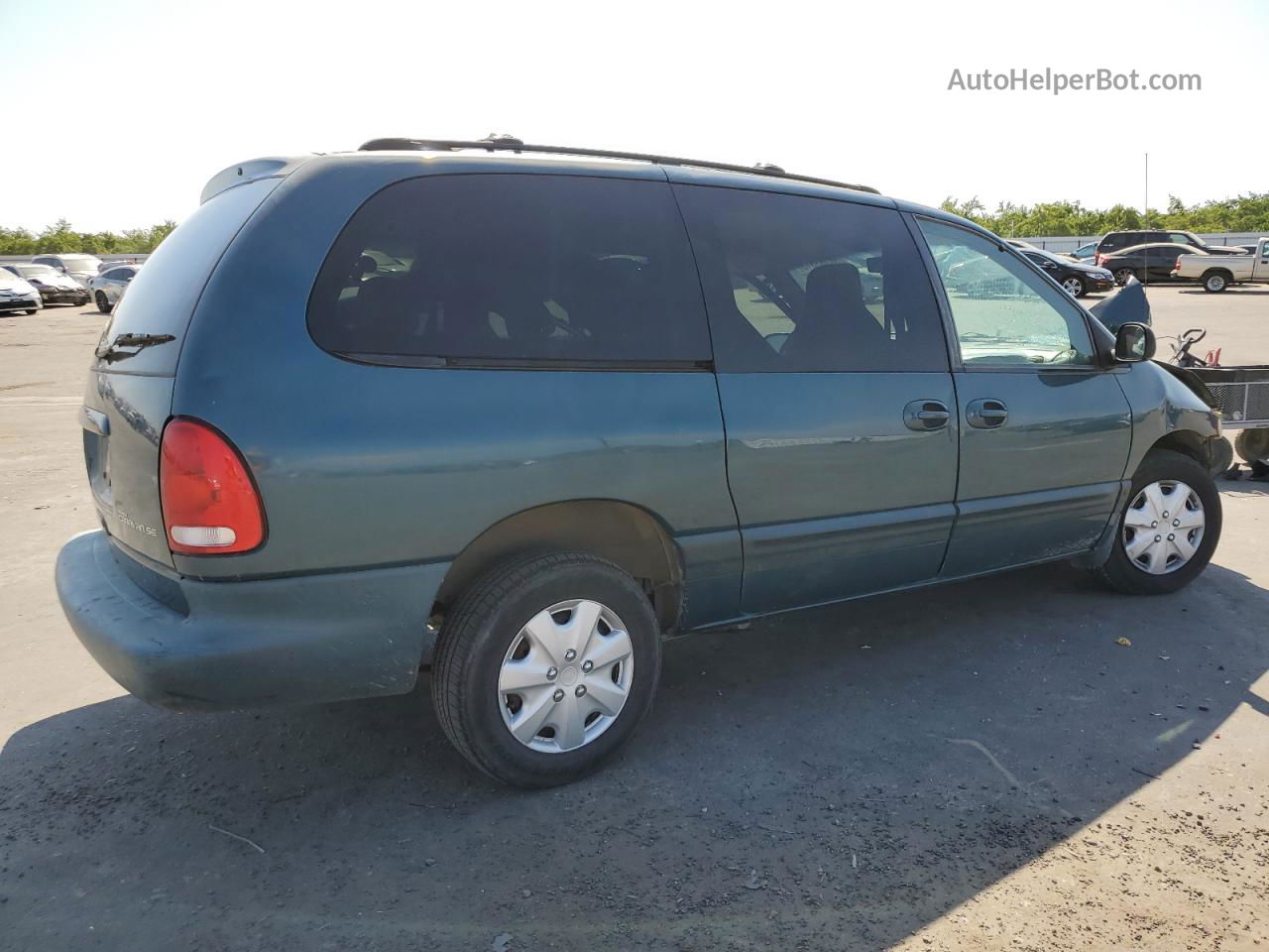 2000 Dodge Grand Caravan Se Green vin: 2B4GP44R8YR653913