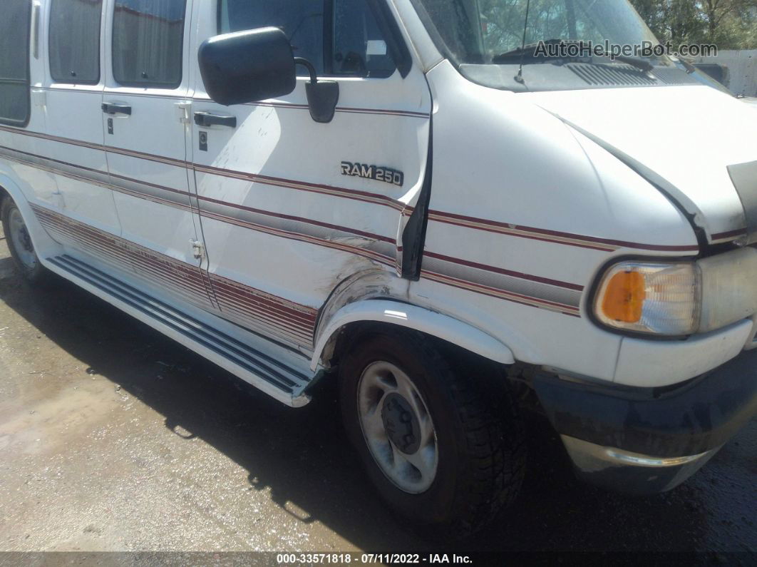 1994 Dodge Ram Van B250 White vin: 2B6HB21Y0RK166189