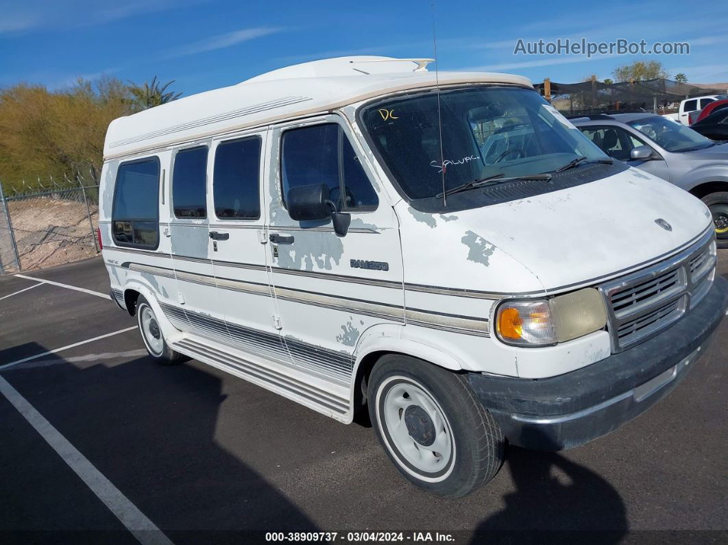 1994 Dodge Ram Van B250 White vin: 2B6HB21Y9RK570429