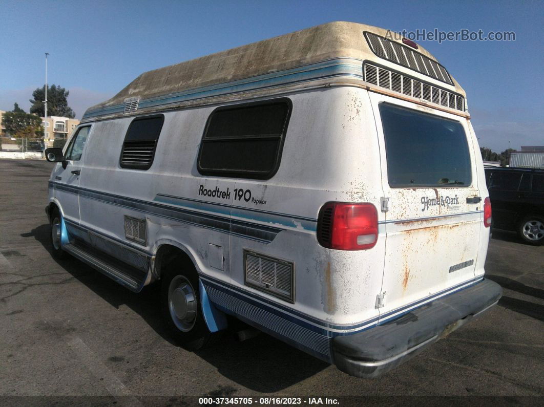 1994 Dodge Ram Van B350 White vin: 2B6JB31YXRK559026