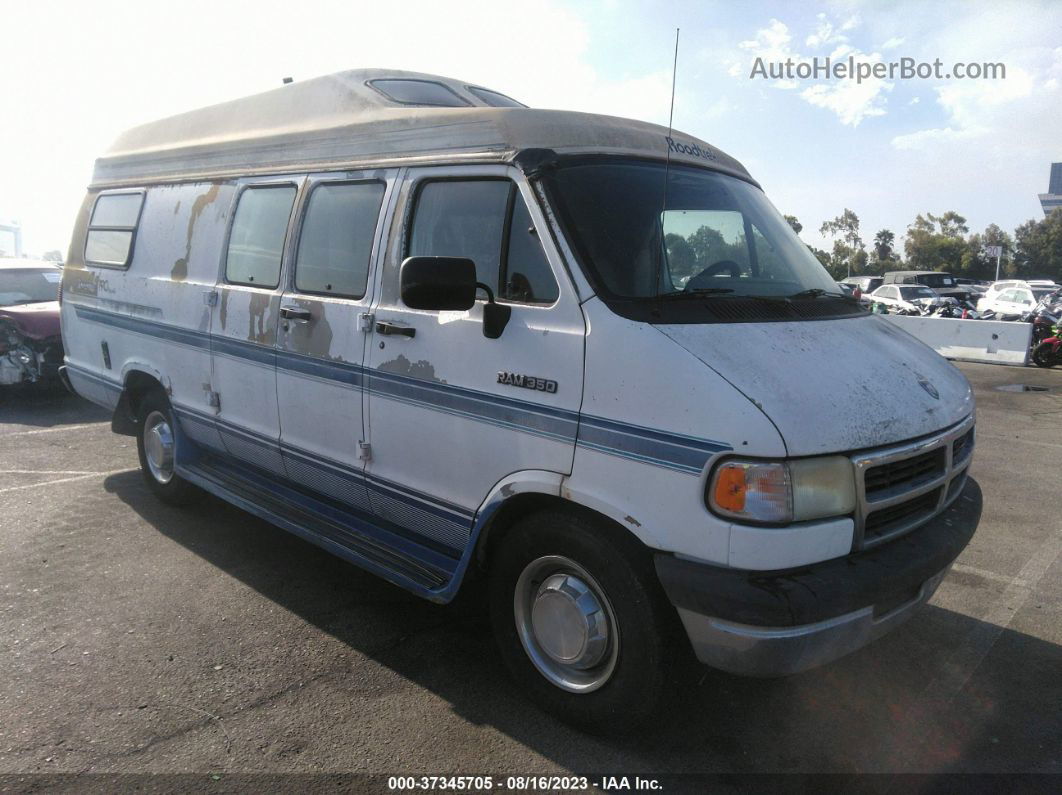 1994 Dodge Ram Van B350 White vin: 2B6JB31YXRK559026