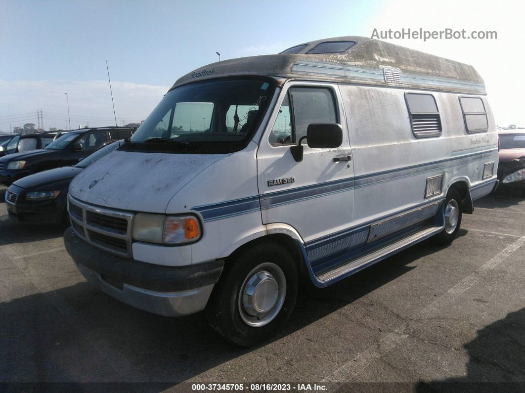 1994 Dodge Ram Van B350 White vin: 2B6JB31YXRK559026