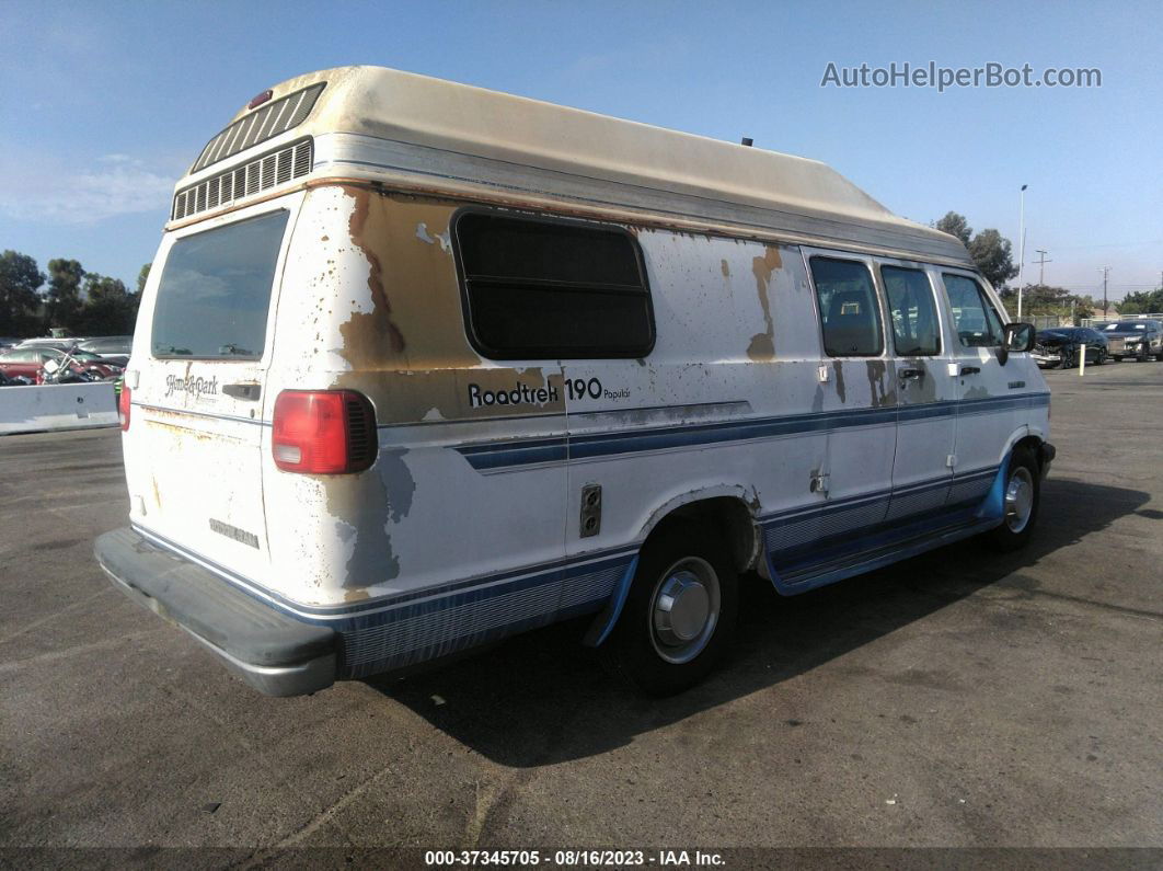 1994 Dodge Ram Van B350 White vin: 2B6JB31YXRK559026