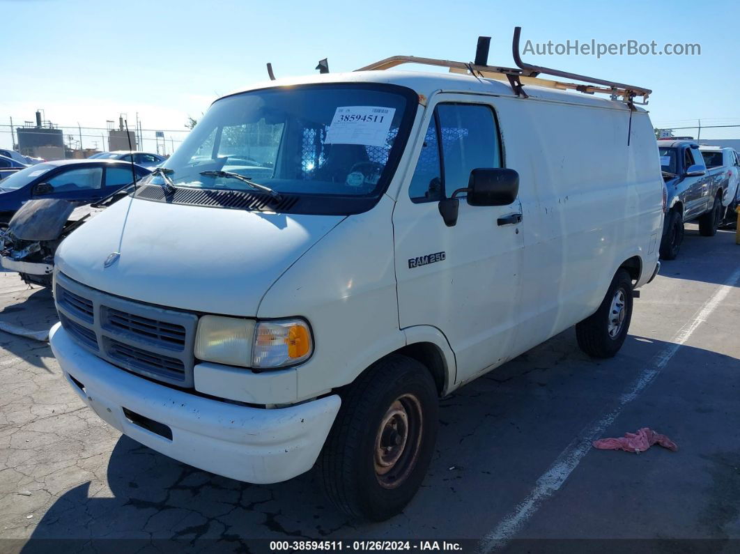 1994 Dodge Ram Van B250 White vin: 2B7HB21X6RK570407