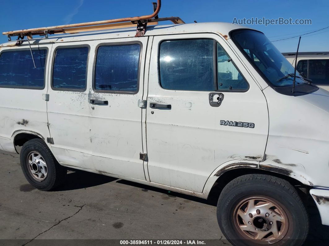 1994 Dodge Ram Van B250 White vin: 2B7HB21X6RK570407