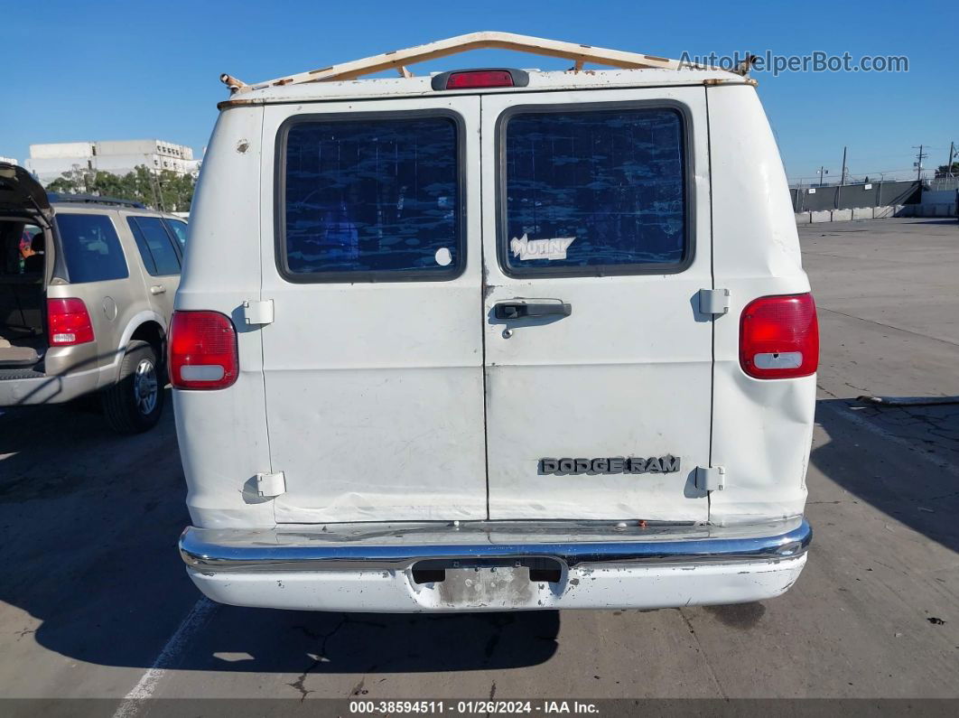 1994 Dodge Ram Van B250 White vin: 2B7HB21X6RK570407