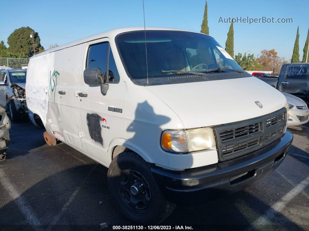 1994 Dodge Ram Van B250 White vin: 2B7HB21Y2RK110282